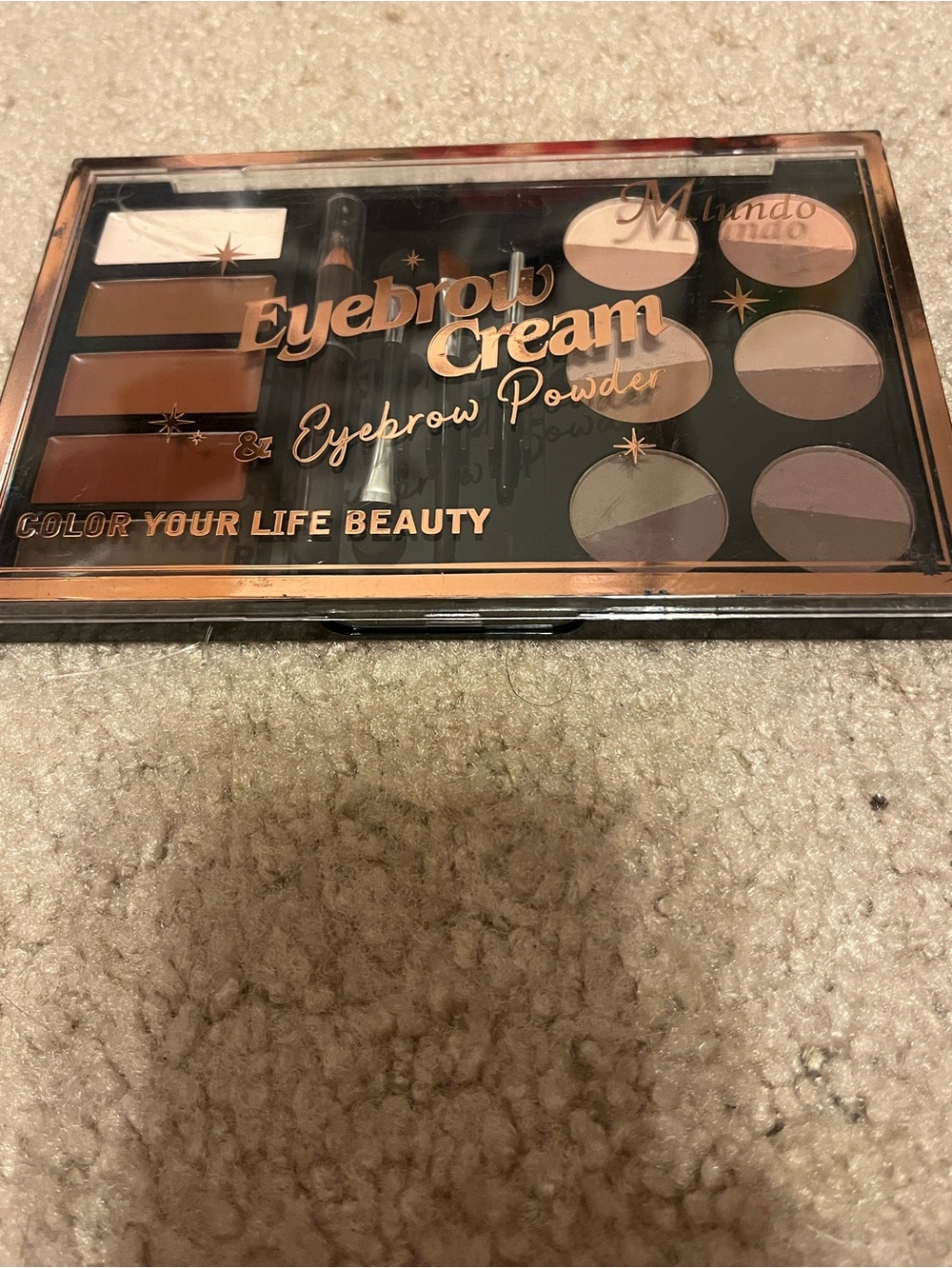 Eyebrow Cream & Powder Palette - Neutral Brown Shades - Picture 3 of 7